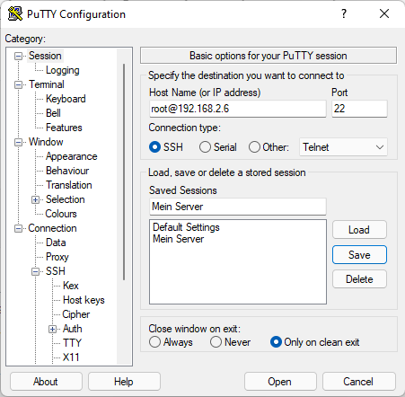 Datei:PuTTY Session erstellen.png